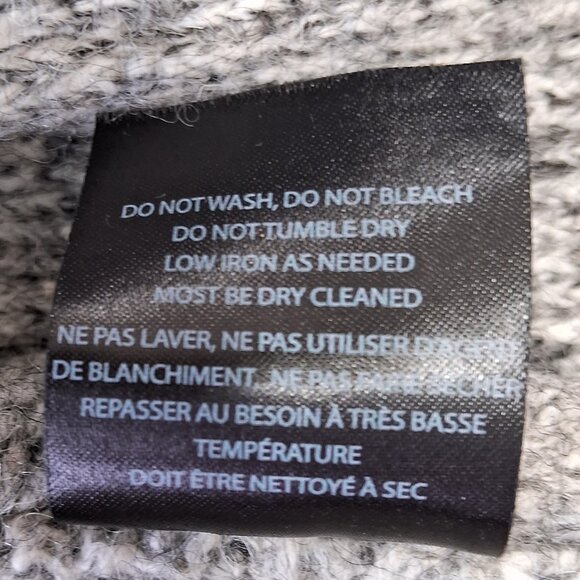 Melissa Nepton Becca Cape Scarf Jacket Wool Mixte Made in Canada - Picture 12 of 13